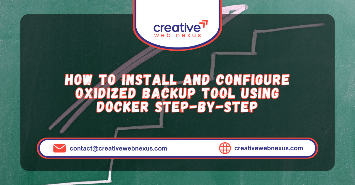 Oxidized Docker deployment architecture showing automated network device configuration backups with Git version control